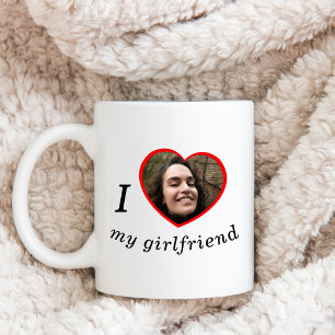 Taza De Café Amo a mi novia Novia Personalizado de foto