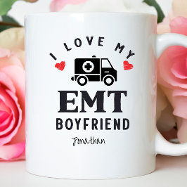 Taza De Café Amo a mi novio EMT