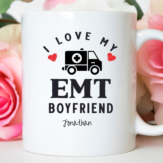 Taza De Café Amo a mi novio EMT (Subido por el creador)