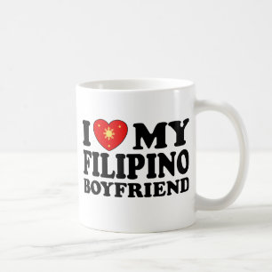 Taza De Café Amo a mi novio filipino