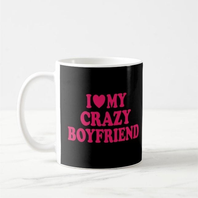 Taza De Café Amo a mi novio loco (Izquierda)