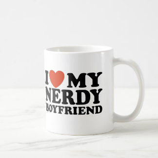 Taza De Café Amo A Mi Novio Nerdy