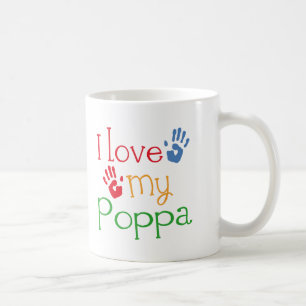 Taza De Café Amo a mi Poppa (Handprints)