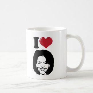 Taza De Café Amo a Michelle Obama