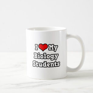 Taza De Café Amo A Mis Estudiantes De Biología