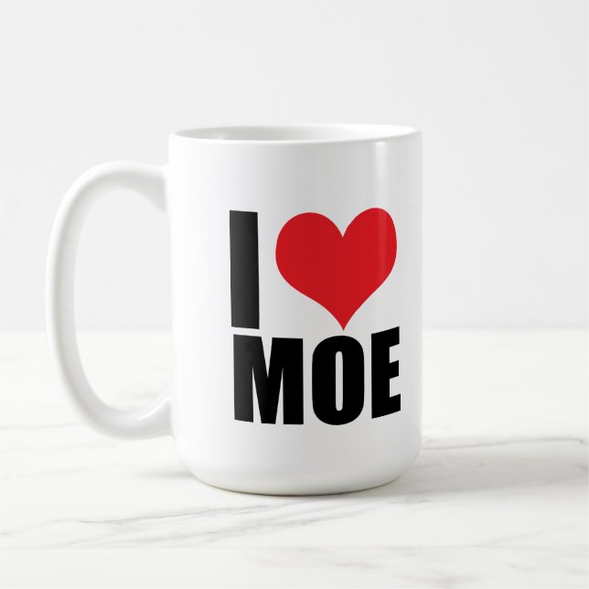 Taza De Café Amo a Moe (Izquierda)