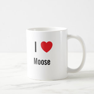Taza De Café Amo a Moose