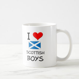 Taza De Café Amo a muchachos escoceses