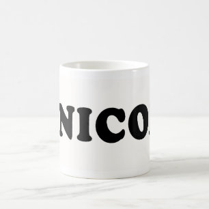 TAZA DE CAFÉ AMO A NICOLE