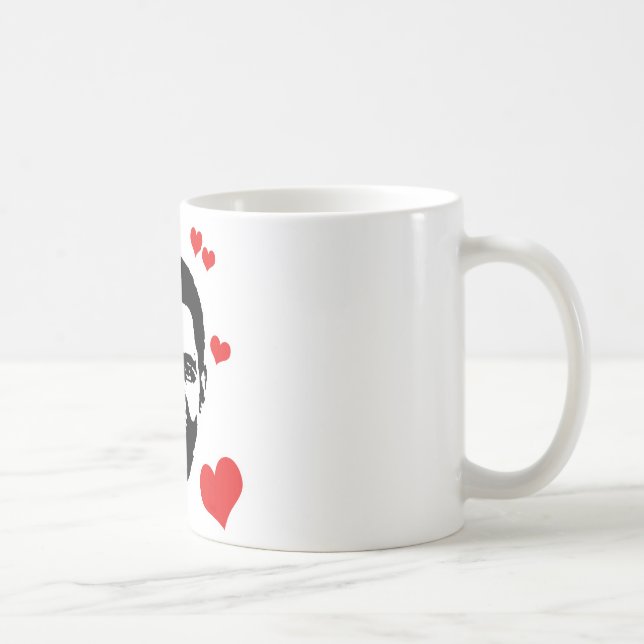 Taza De Café Amo a Obama (Derecha)