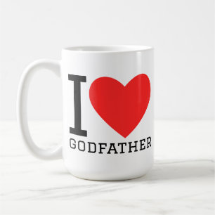 Taza De Café Amo a padrino