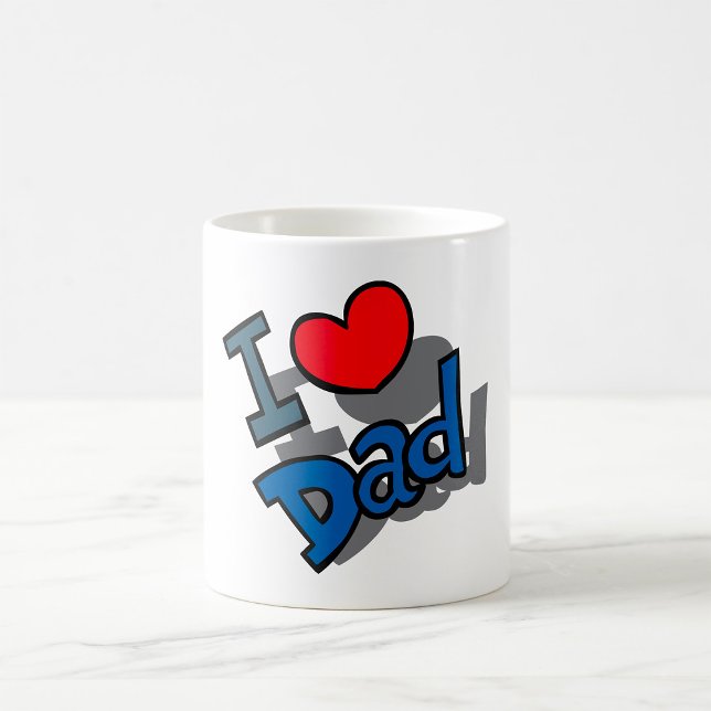 Taza De Café Amo a papá (Subido por el creador)