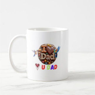 Taza De Café Amo a papá Mug