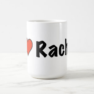 Taza De Café Amo a Rachel