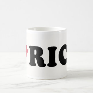 TAZA DE CAFÉ AMO A RICOS