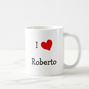 Taza De Café Amo a Roberto