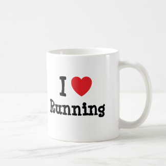 Taza De Café Amo a Running personalizado personalizado
