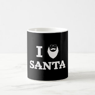 Taza De Café Amo a Santa