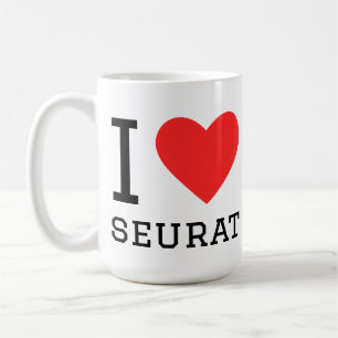 Taza De Café Amo a Seurat