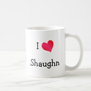 Taza De Café Amo a Shaughn