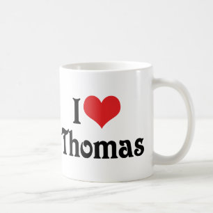 Taza De Café Amo a Thomas