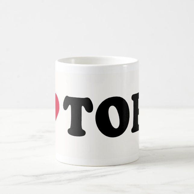TAZA DE CAFÉ AMO A TOBY (Centro)