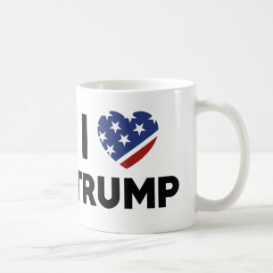 Taza De Café Amo a Trump