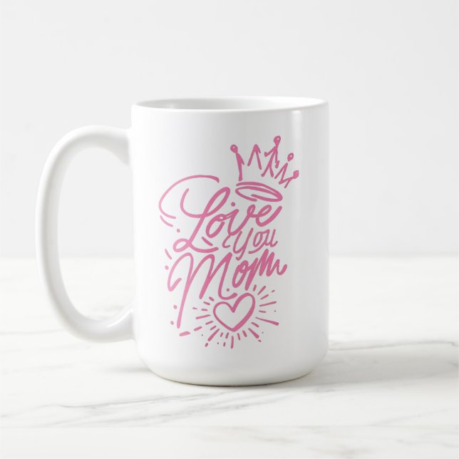 TAZA DE CAFÉ AMO A TU MAMÁ (Izquierda)
