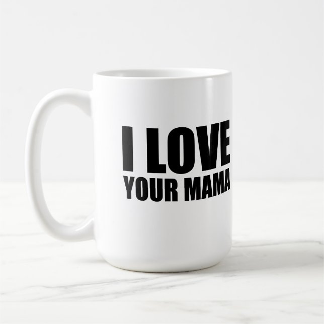 Taza De Café Amo a tu mamá (Izquierda)