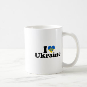 Taza De Café Amo a Ucrania Orgullo Ucraniano Raíces Apoyo