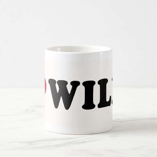 TAZA DE CAFÉ AMO A WILLY (Centro)