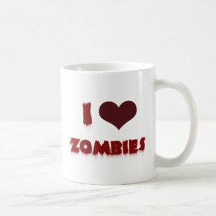 Taza De Café ¡Amo a zombis!