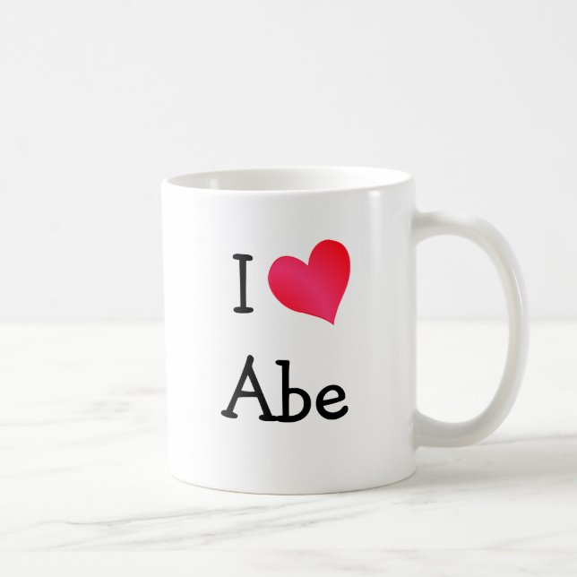 Taza De Café Amo Abe (Derecha)
