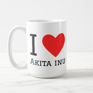 Taza De Café Amo Akita inu