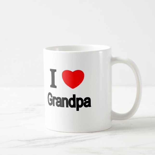 Taza De Café Amo al abuelo (Derecha)