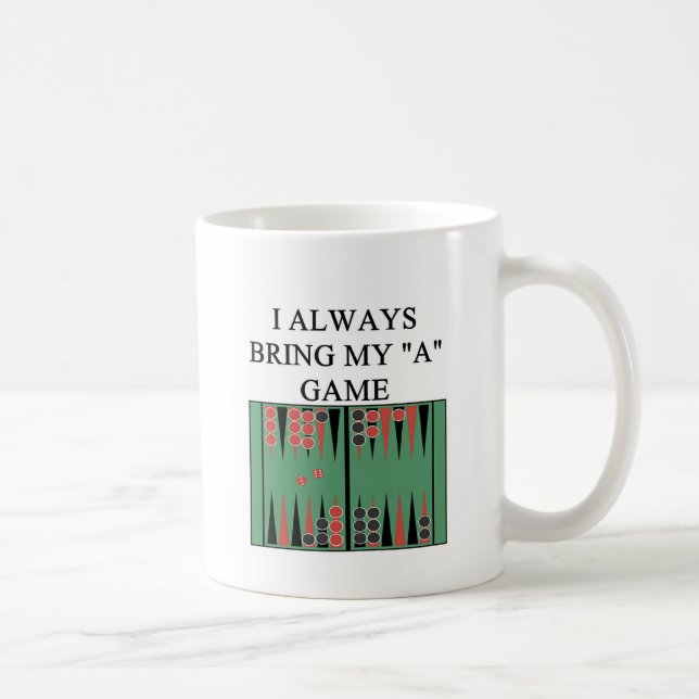 Taza De Café amo al jugador del backgammon (Derecha)