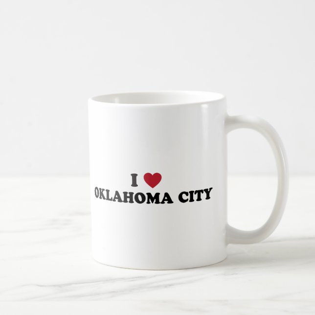Taza De Café Amo al Oklahoma City (Derecha)