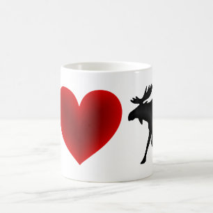 Taza De Café Amo alces