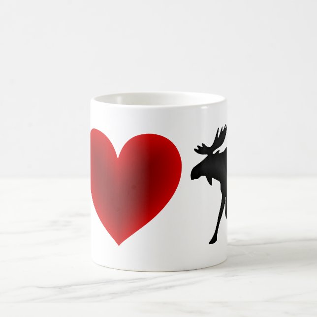 Taza De Café Amo alces (Centro)
