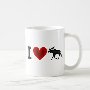 Taza De Café Amo alces