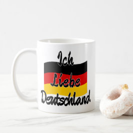 Taza De Café Amo Alemania