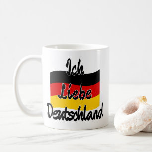Taza De Café Amo Alemania