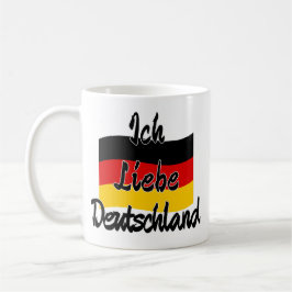 Taza De Café Amo Alemania