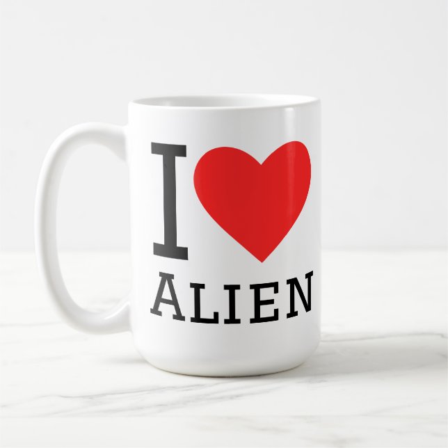 Taza De Café Amo alienígena (Izquierda)