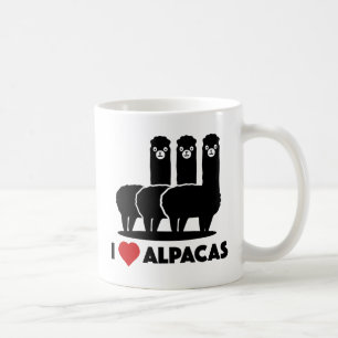 Taza De Café Amo Alpacas