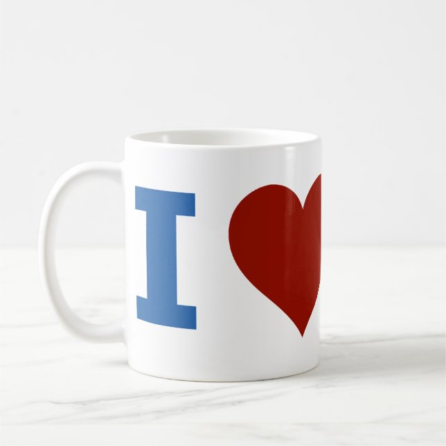 Taza De Café Amo América (Izquierda)