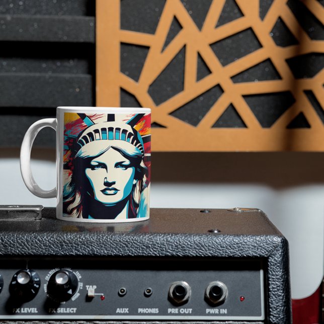 Taza De Café Amo América 15 Mug (I Love America 15 Mug
)