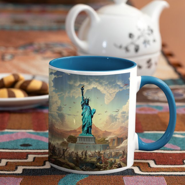 Taza De Café Amo América 25 Mug (I Love America 25 Mug
)