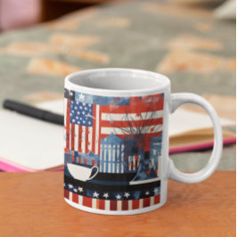 Taza De Café Amo América 28 Mug