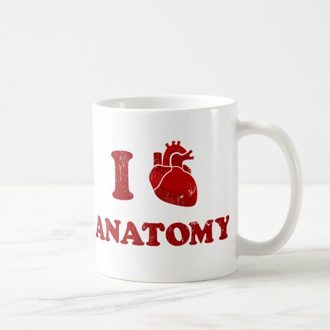 Taza De Café amo anatomy2 (Derecha)